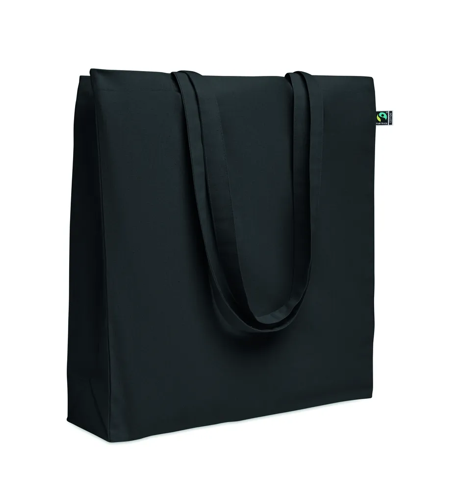 Osole++ Colour · Fairtrade boodschappentas 180g – Zwart