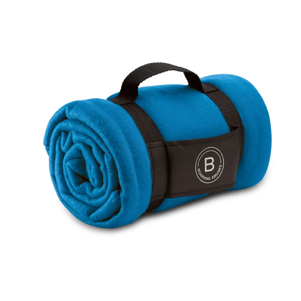 Stavenger · Fleece deken – Royal blauw