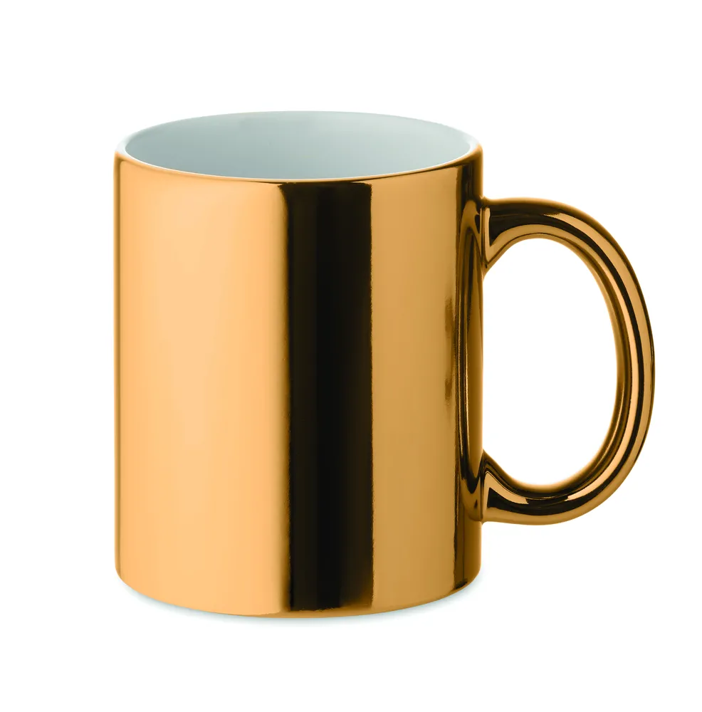 Holly · Keramische mok metallic 300 ml – Goud