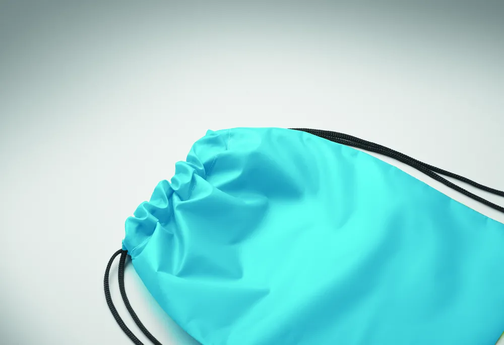 Shoop Kids · 190T RPET inder trekkoordtas – Turquoise