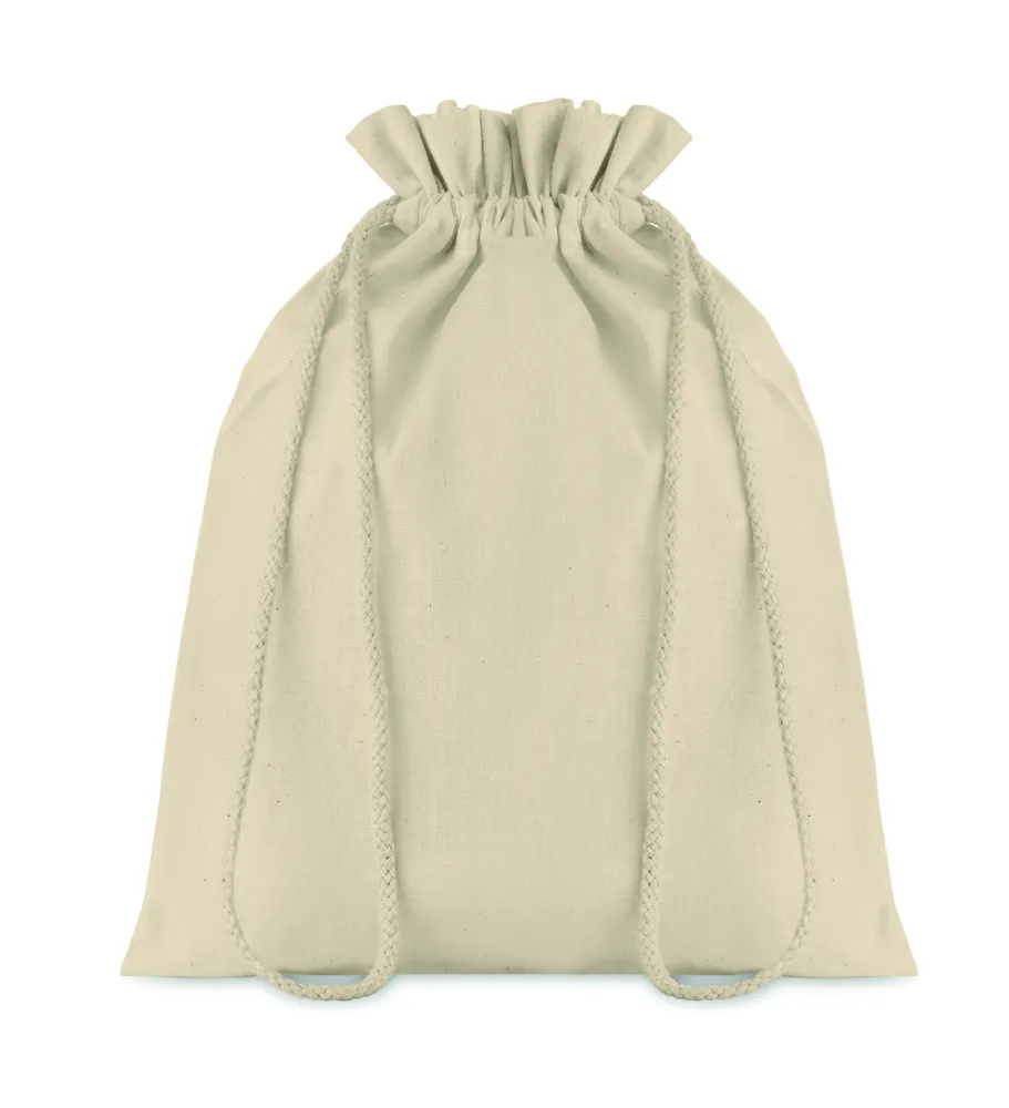 Taske Medium · Katoenen geschenkzakje medium – Beige