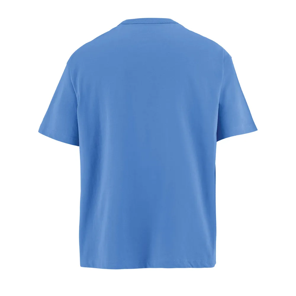 Boxy Men · Boxy Oversize T-shirt Heren – Azure