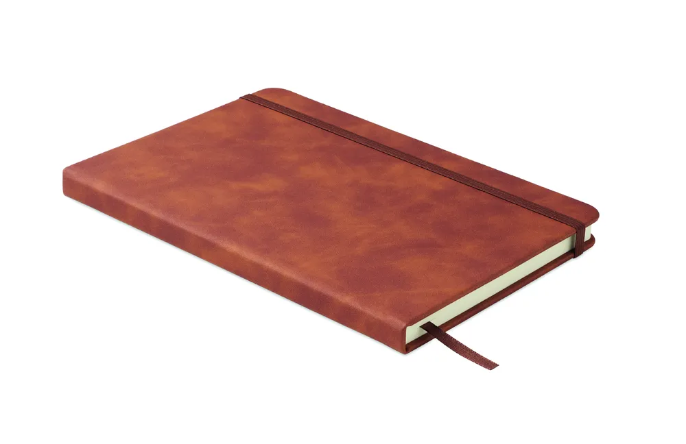 Tint · A5 notitieboek smokey PU – Bruin