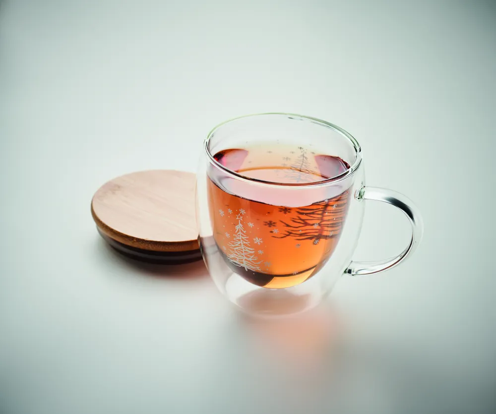 Sian · Dubbelwandige borosilicaat mok – Transparant