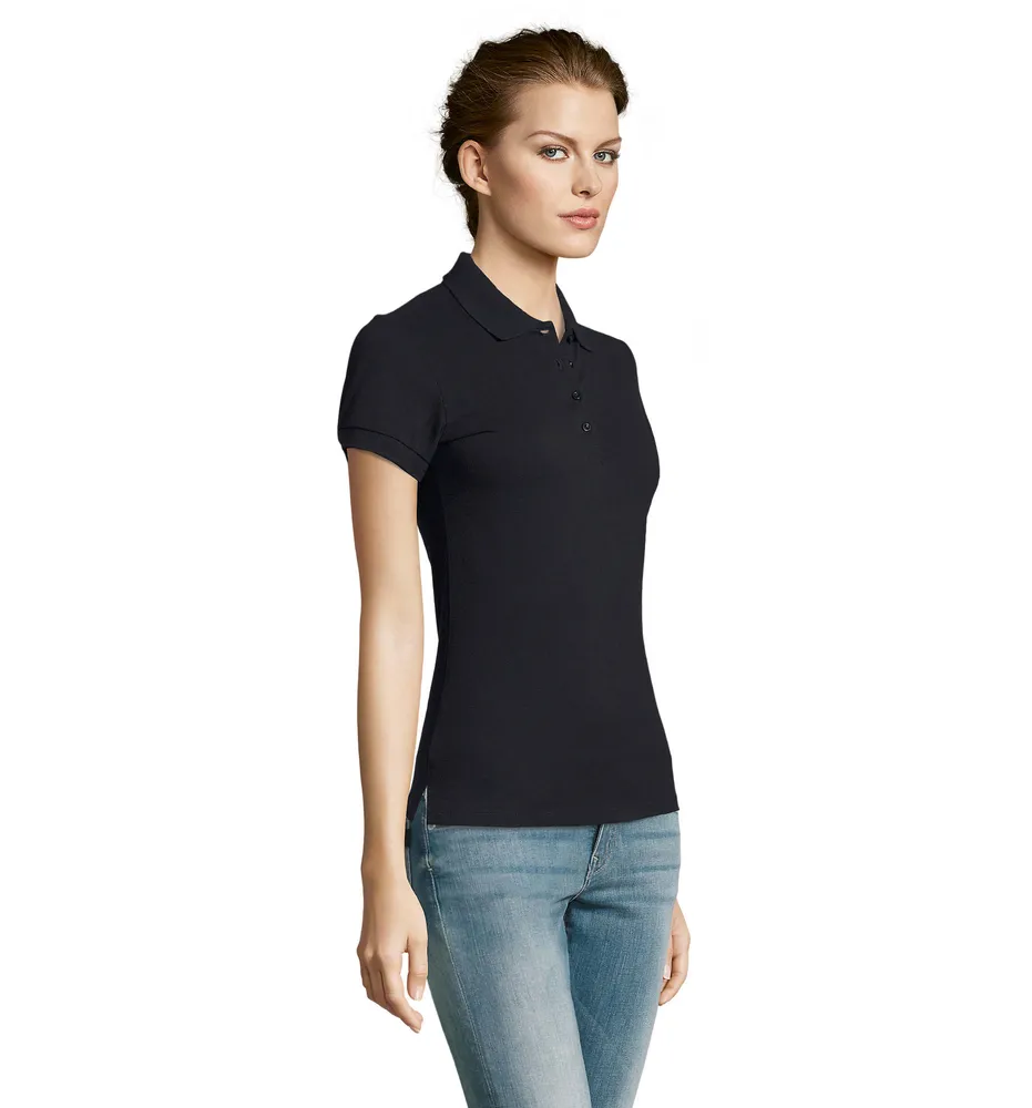 People dames polo 210g – Marine