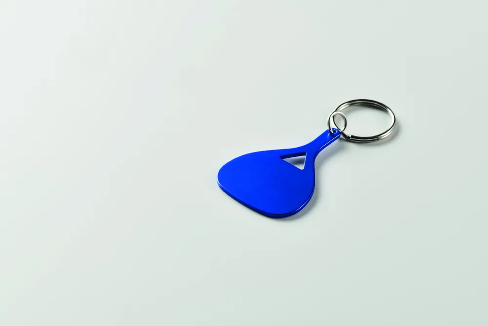 Kepad · Alu sleutelhanger peddel – Blauw