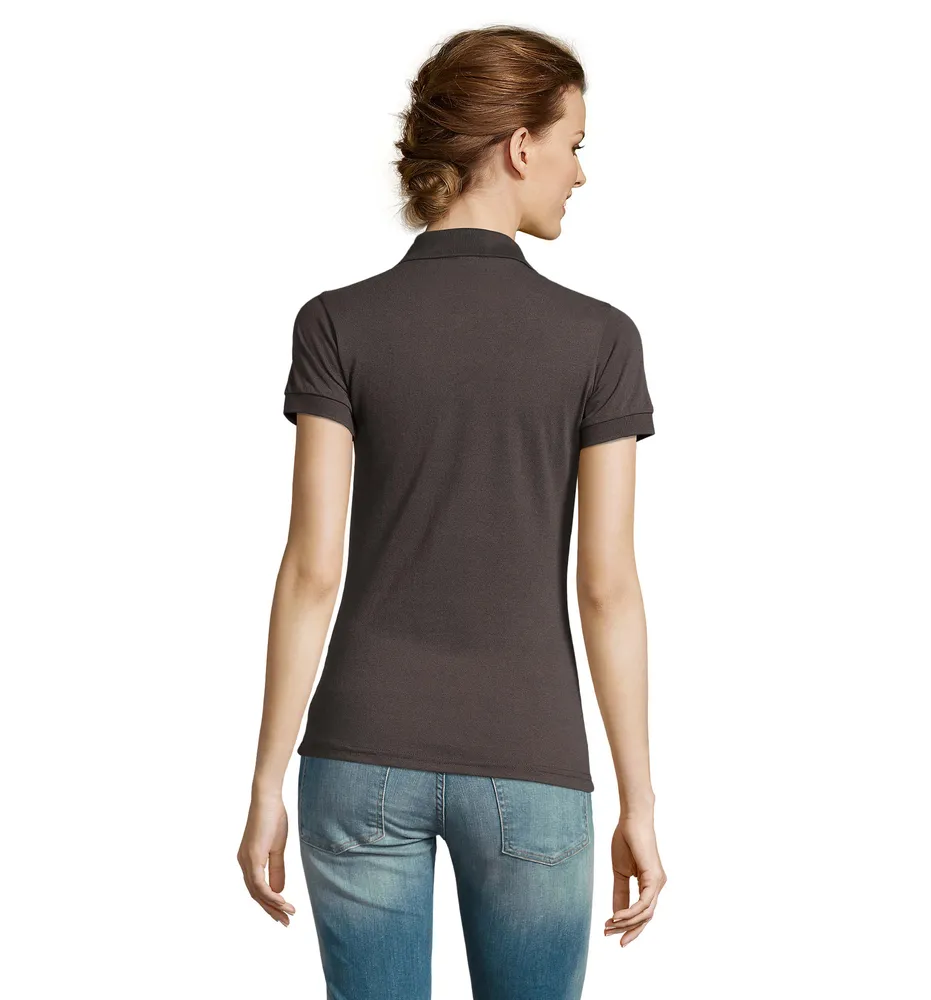 Prime Women · Prime dames polo200g – Donker grijs