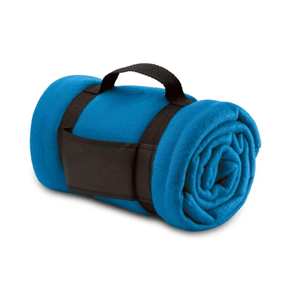 Stavenger · Fleece deken – Royal blauw
