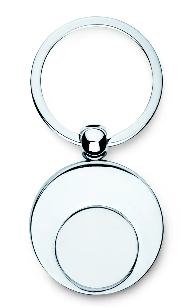 Euring · Sleutelhanger met munt – Glanzend zilver