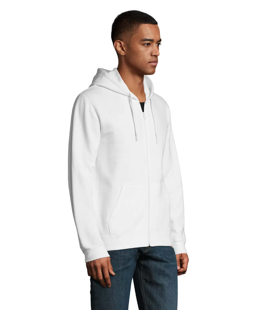 Stone unisex hoodie 260g – Wit