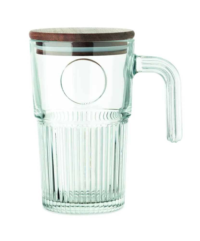 Vitrio Jar · Glazen mok 450ml – Transparant