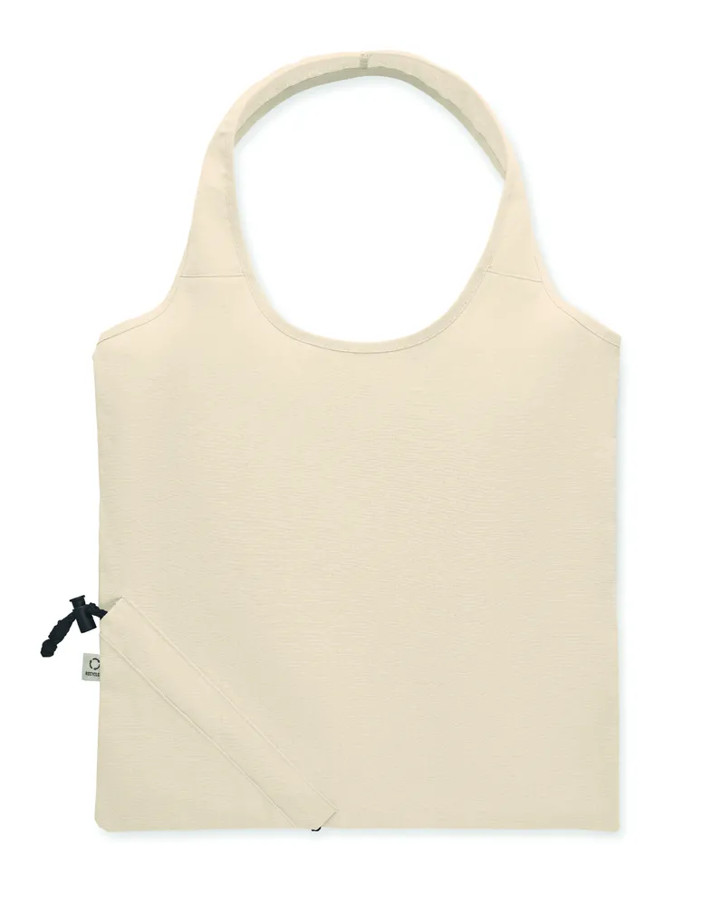 Carrie · Opvouwbare boodschappentas 140g – Beige