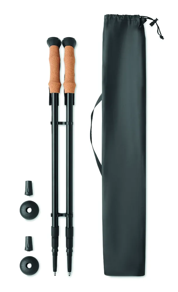 Nole · Nordic Walking stokken – Zwart