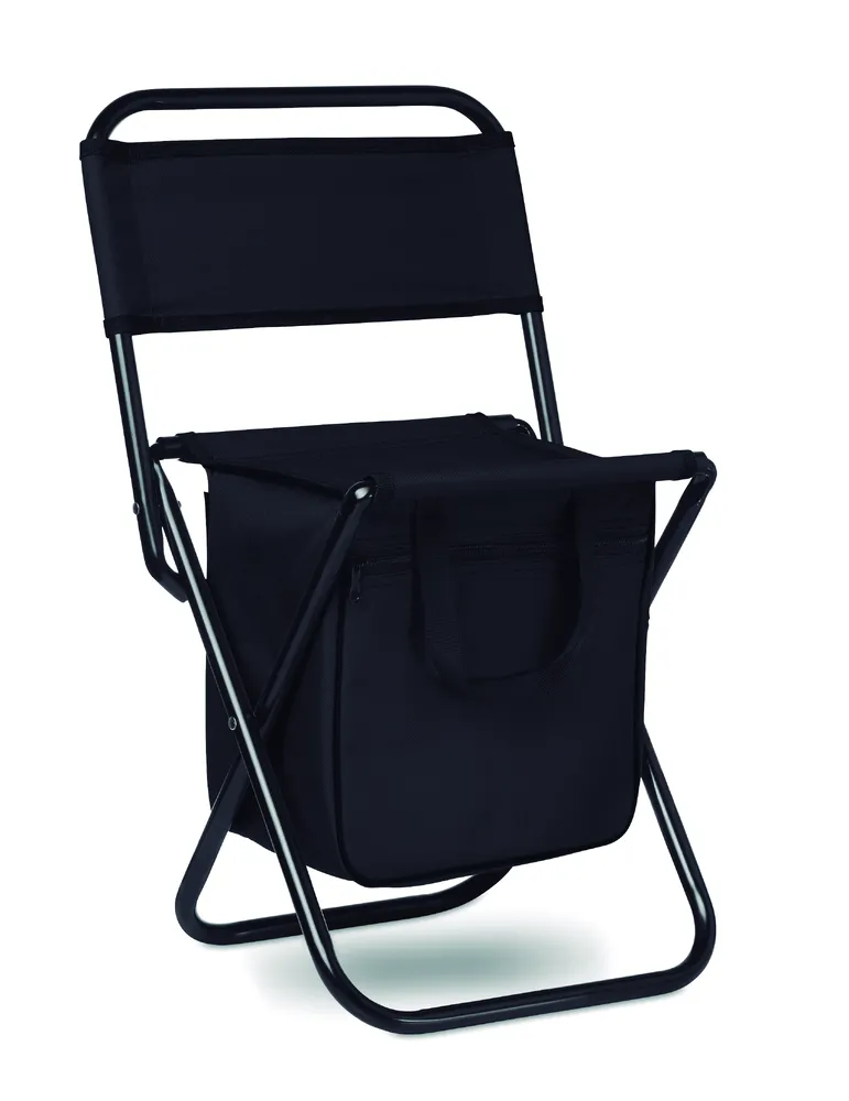 Sit & Drink · Opvouwbare stoel/koeltas – Zwart