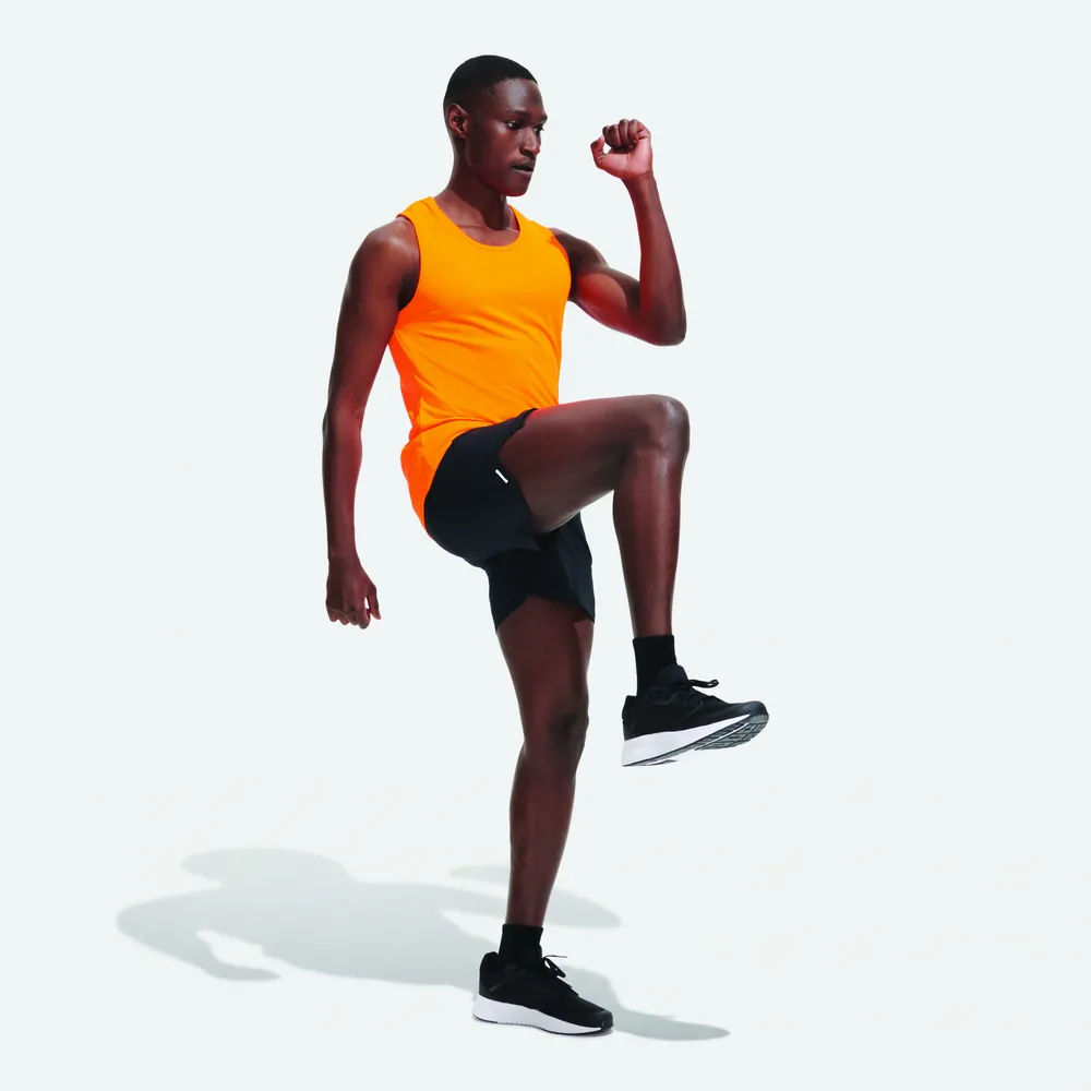 Sporty Tt Men Tank Top – Neon oranje