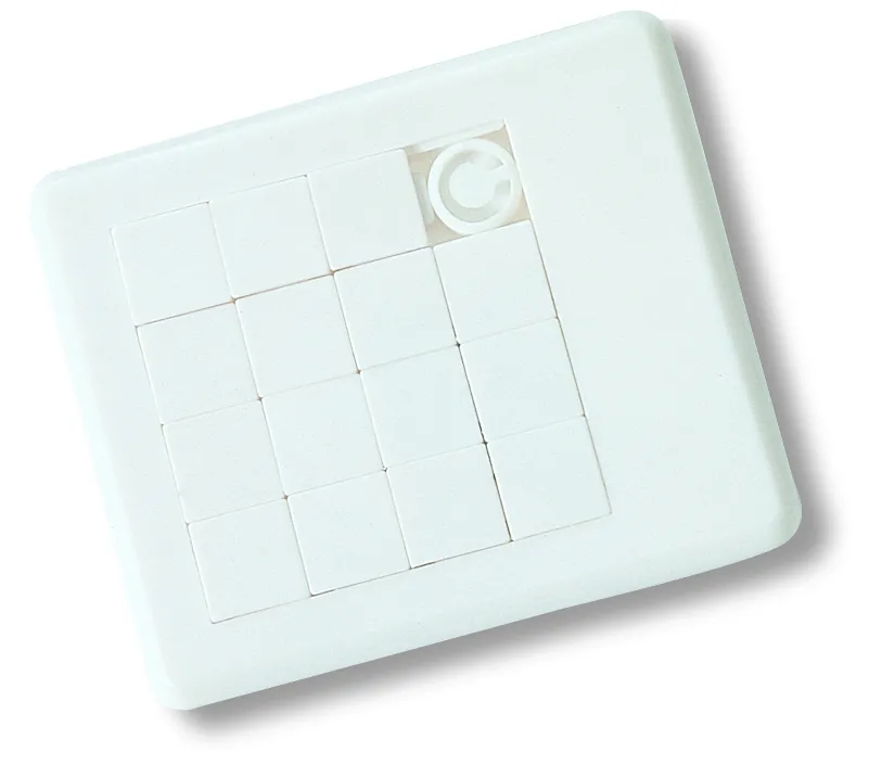 Diver · Kunststof schuifpuzzel – Wit
