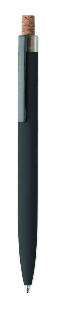 Bergamo + · Gerecyclede aluminium pen – Zwart