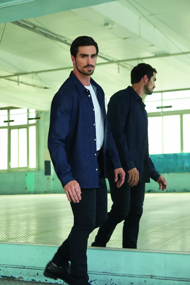 Bennett Men Denim Shirt – Brut denim