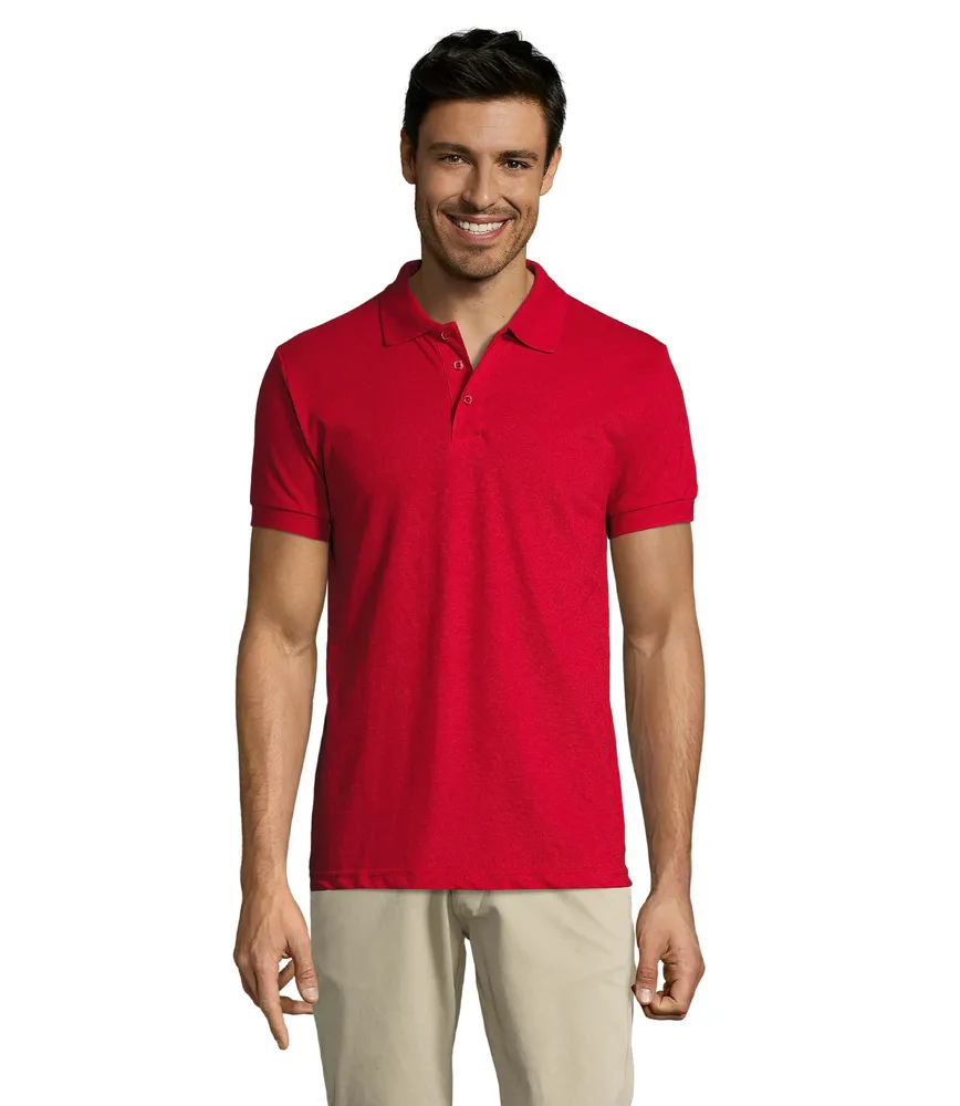 Prime Men · Prime heren polo 200g – Rood