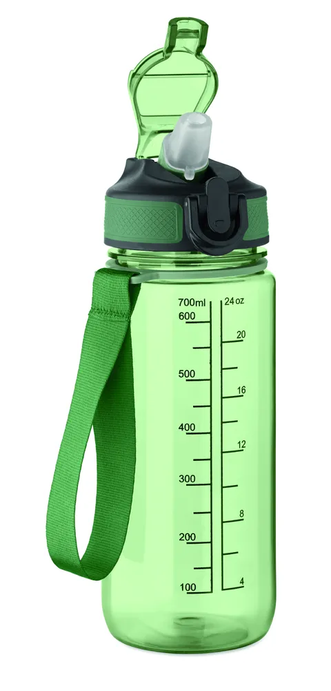 Enkel · Sportdrinkfles 700ml – Transparant groen