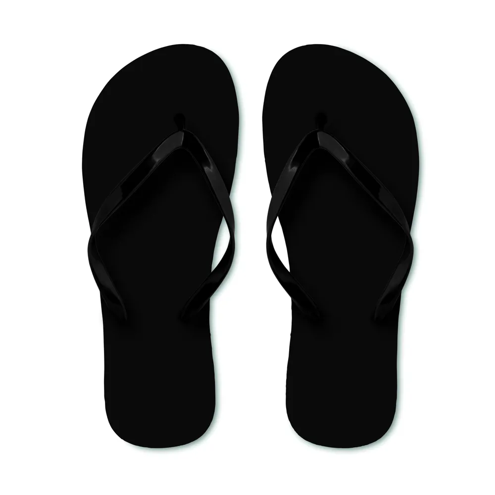 Honolulu · Pe slippers M – Zwart