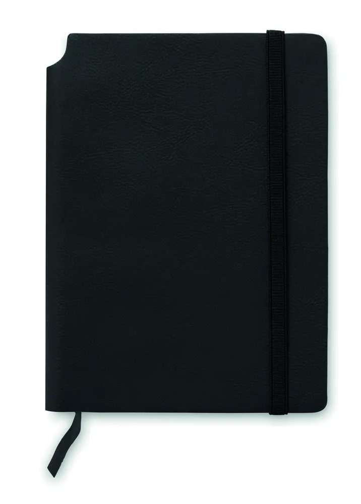 Softnote · PU notitieboek – Zwart