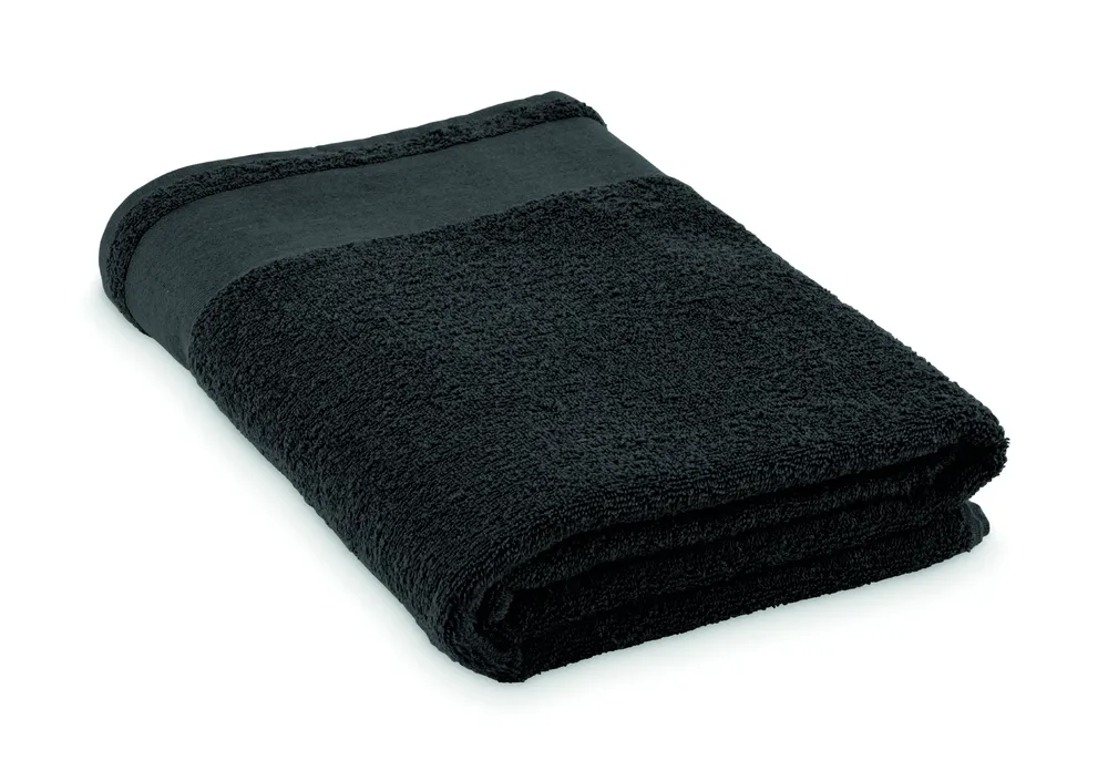 Island 100 · Katoenen badhanddoek 100X150cm – Zwart