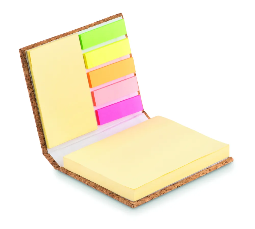 Visioncork · Memoboekje kurk – Beige
