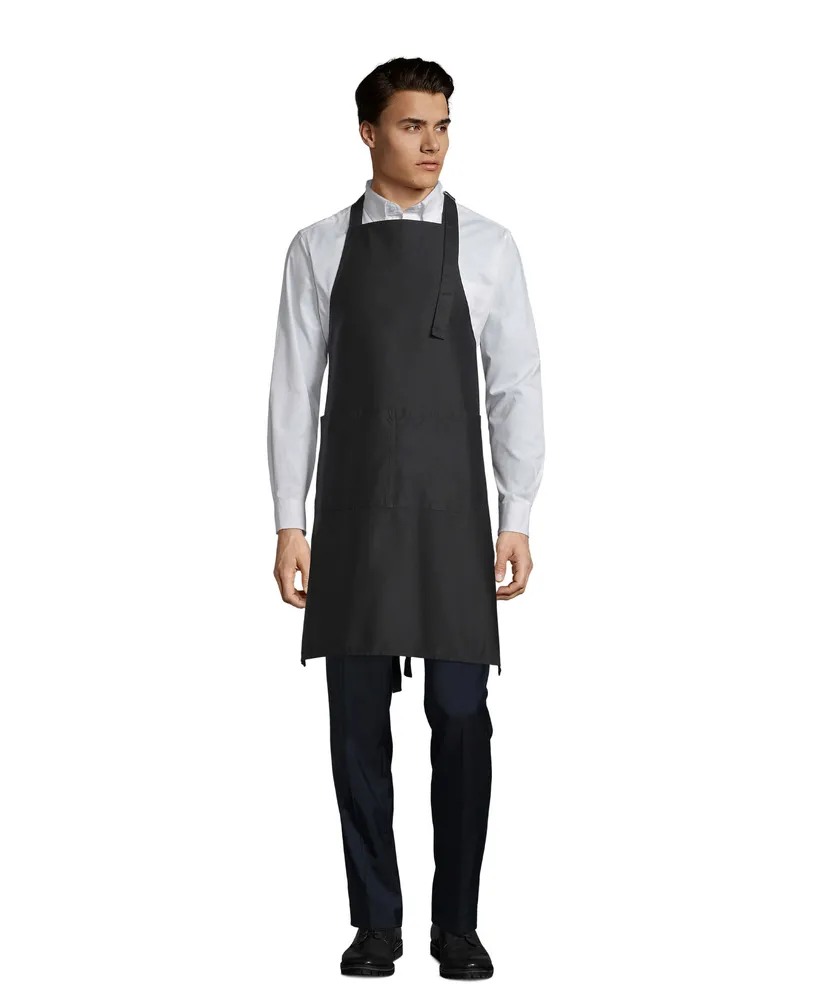 Gala Apron With Pockets – Zwart