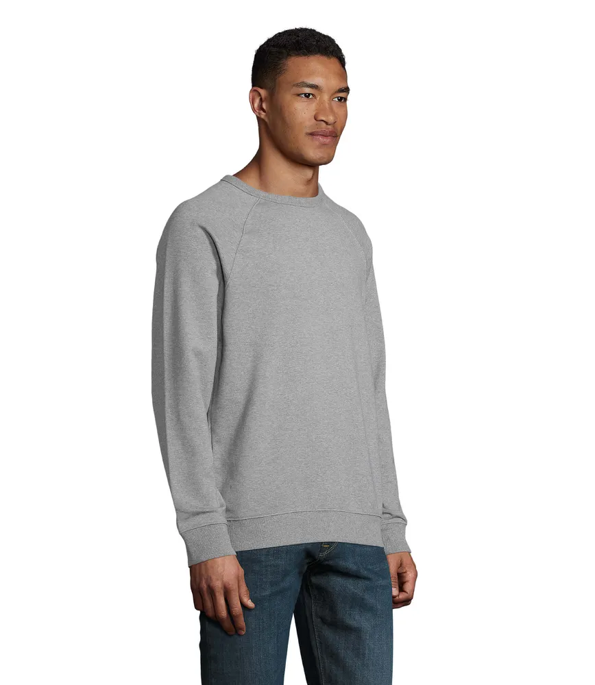 Nelson Men Sweat 400 – Gray melanged