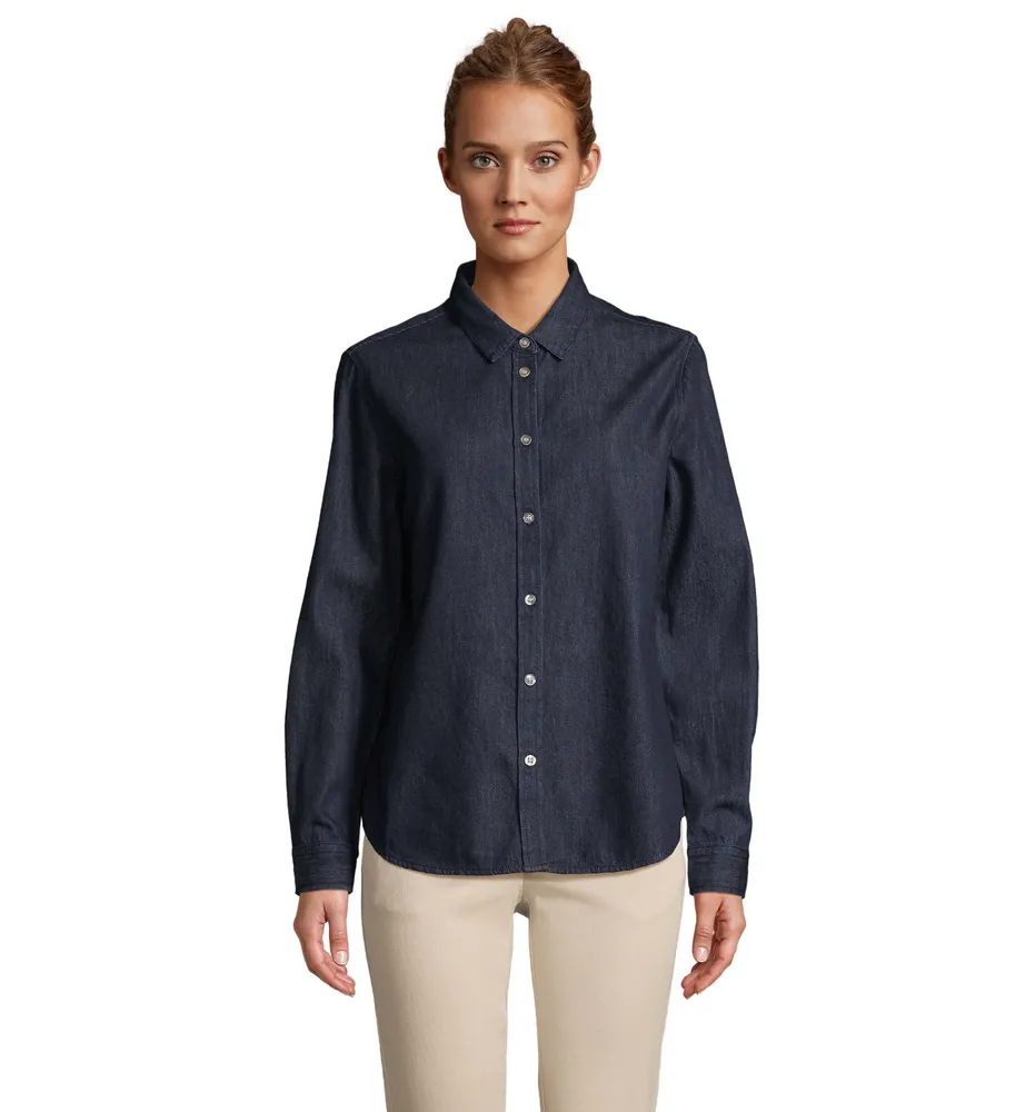 Bennett Men · Bennett Women Denim Shirt – Brut denim