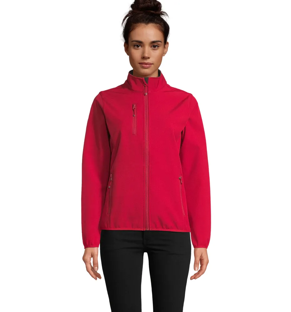 Falcon Women Softshell – Pepper red