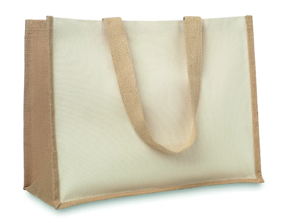 Campo De Fiori · Jute/canvas boodschappentas – Beige