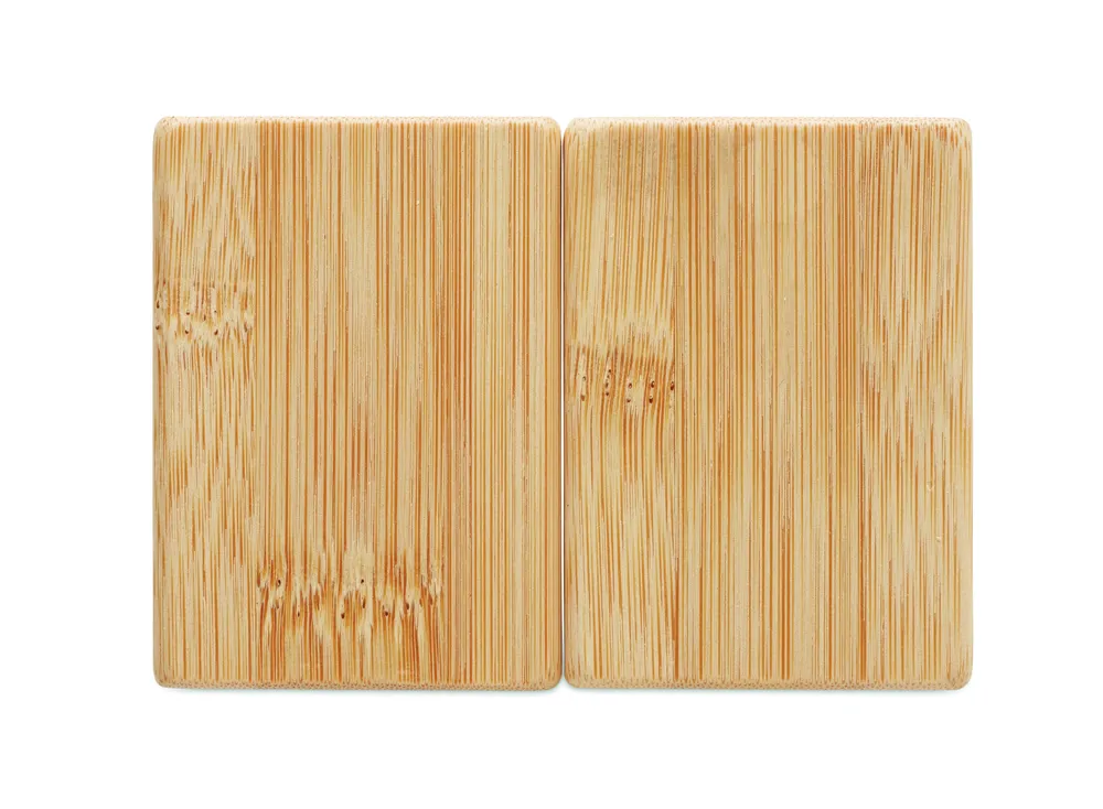 Both · Bamboe peper- en zoutstel – Hout