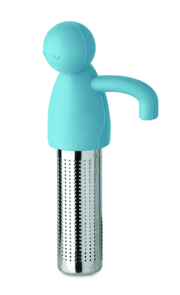 Ninot · Grappige thee-infuser – Babyblauw