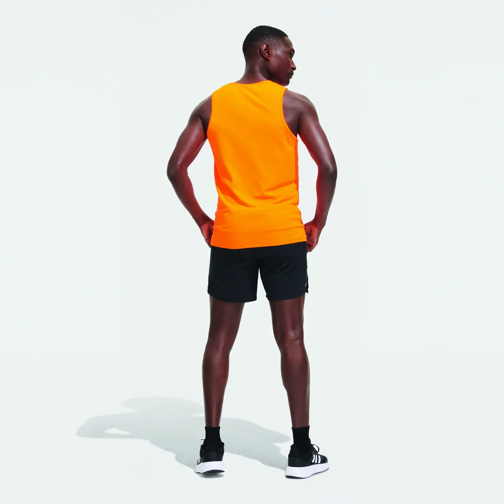 Sporty Tt Men Tank Top – Neon oranje
