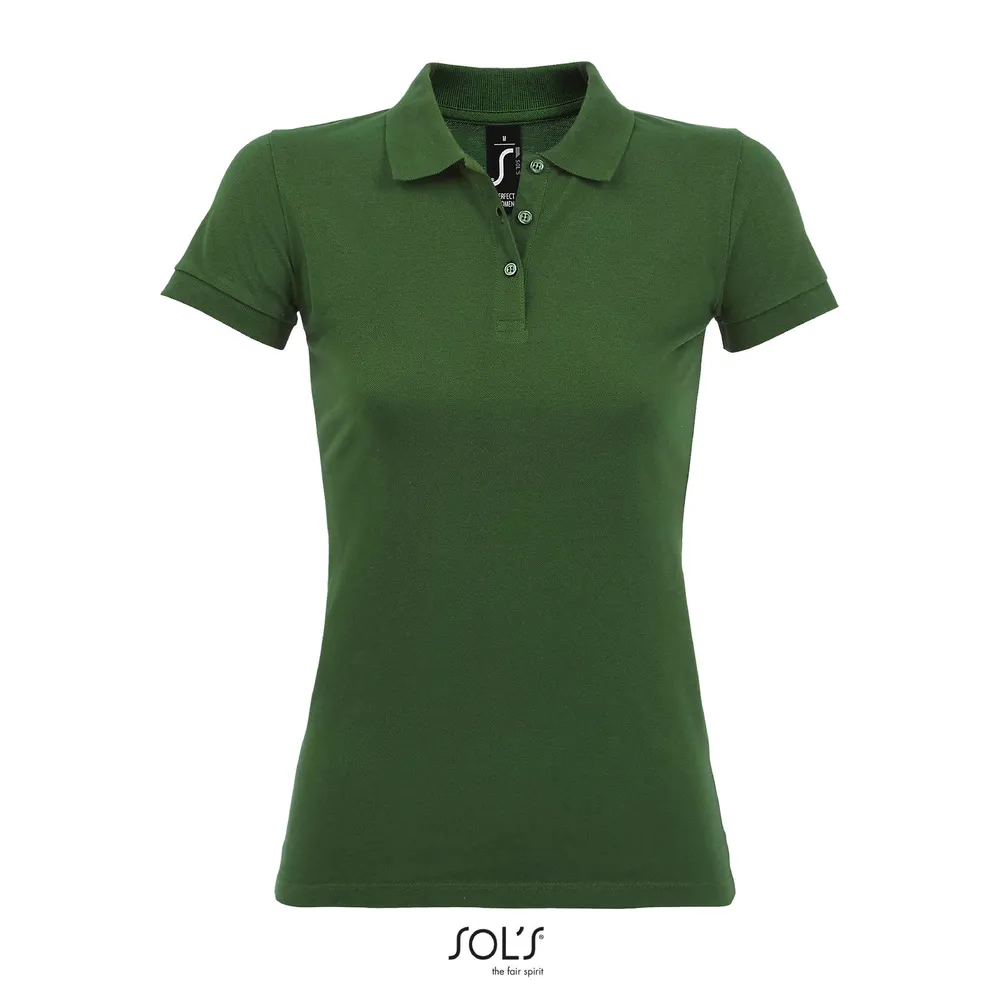 Perfect Women · Perfect dames polo 180g – Flesgroen