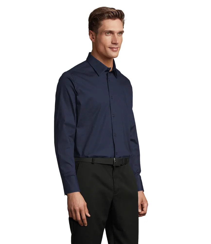 Brighton heren shirt 140g – Dark blue