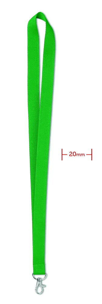 Simple Lany · Lanyard 20 mm – Groen