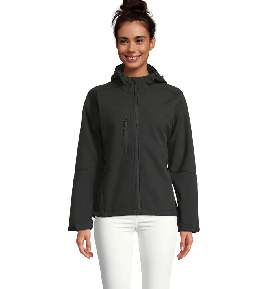 Replay Women · Replay dames softshell jas – Zwart