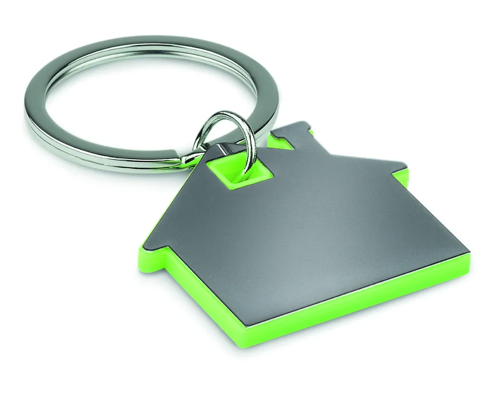 Imba · Huisvormige sleutelhanger – Limoen