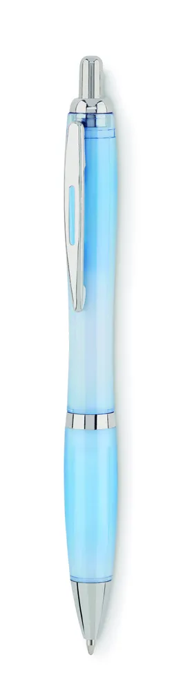 Rio RPET · RPET balpen – Transparant licht blauw