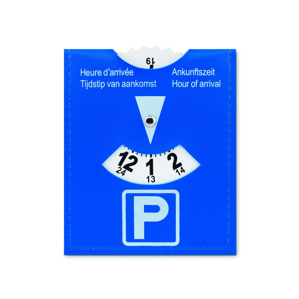 Parkcard · Parkeerkaart van PVC – Blauw