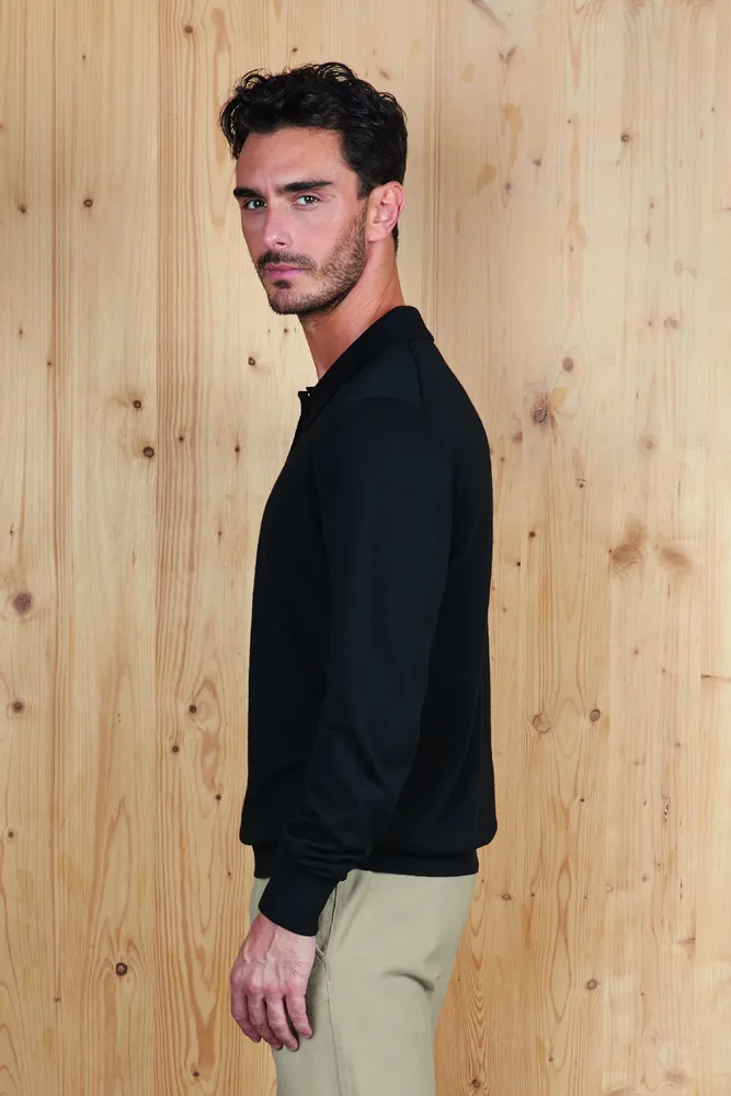 Stefan Sweater – Diep zwart