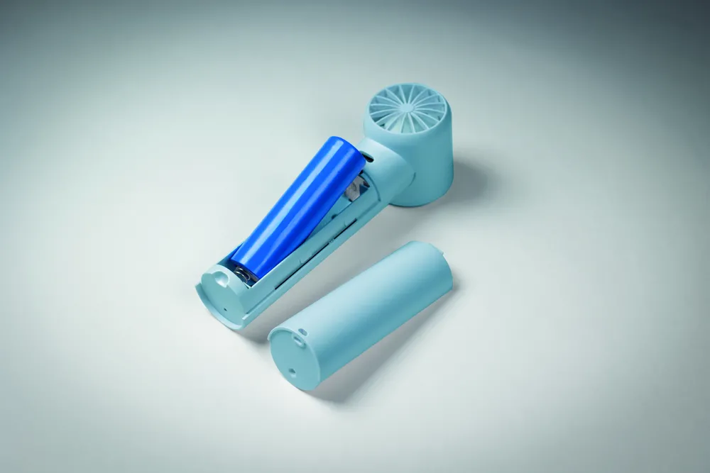 Glaci · Mini hi-speed handventilator – Babyblauw