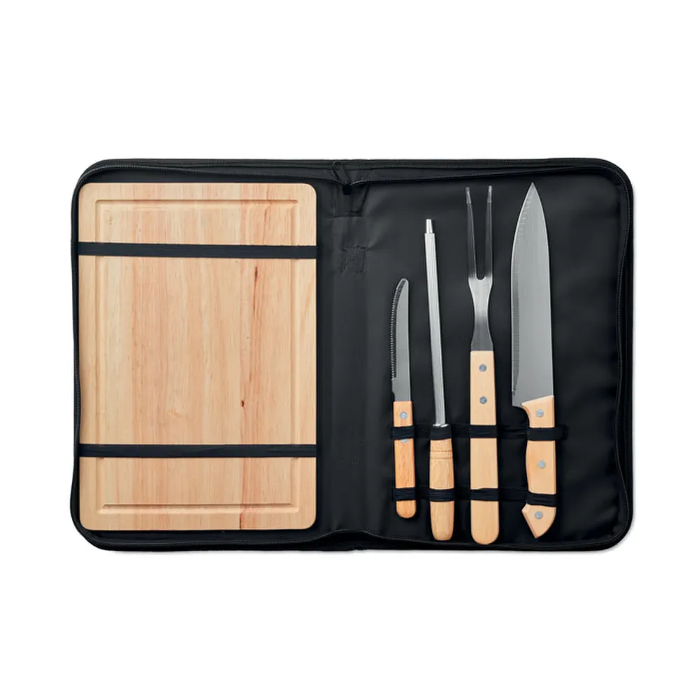 Grille · 4-Delige Bbq accessoire set – Zwart