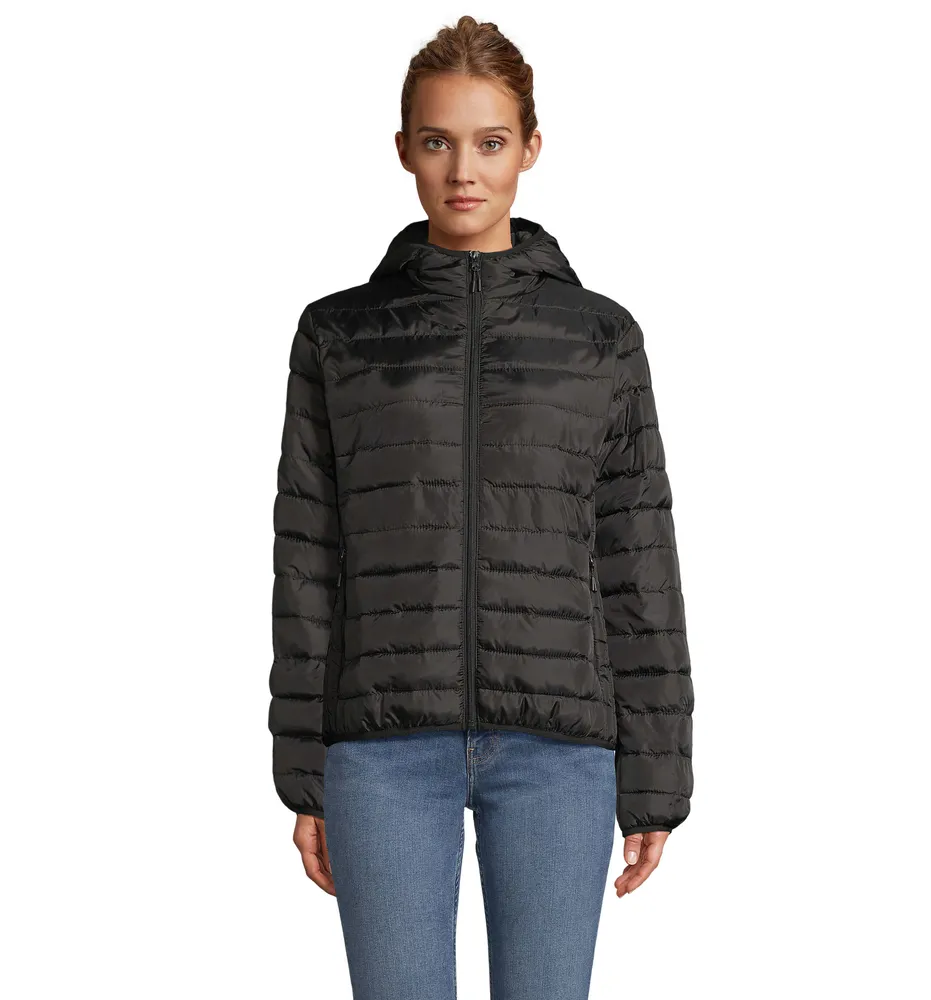 Stream Hooded Women Parka – Zwart