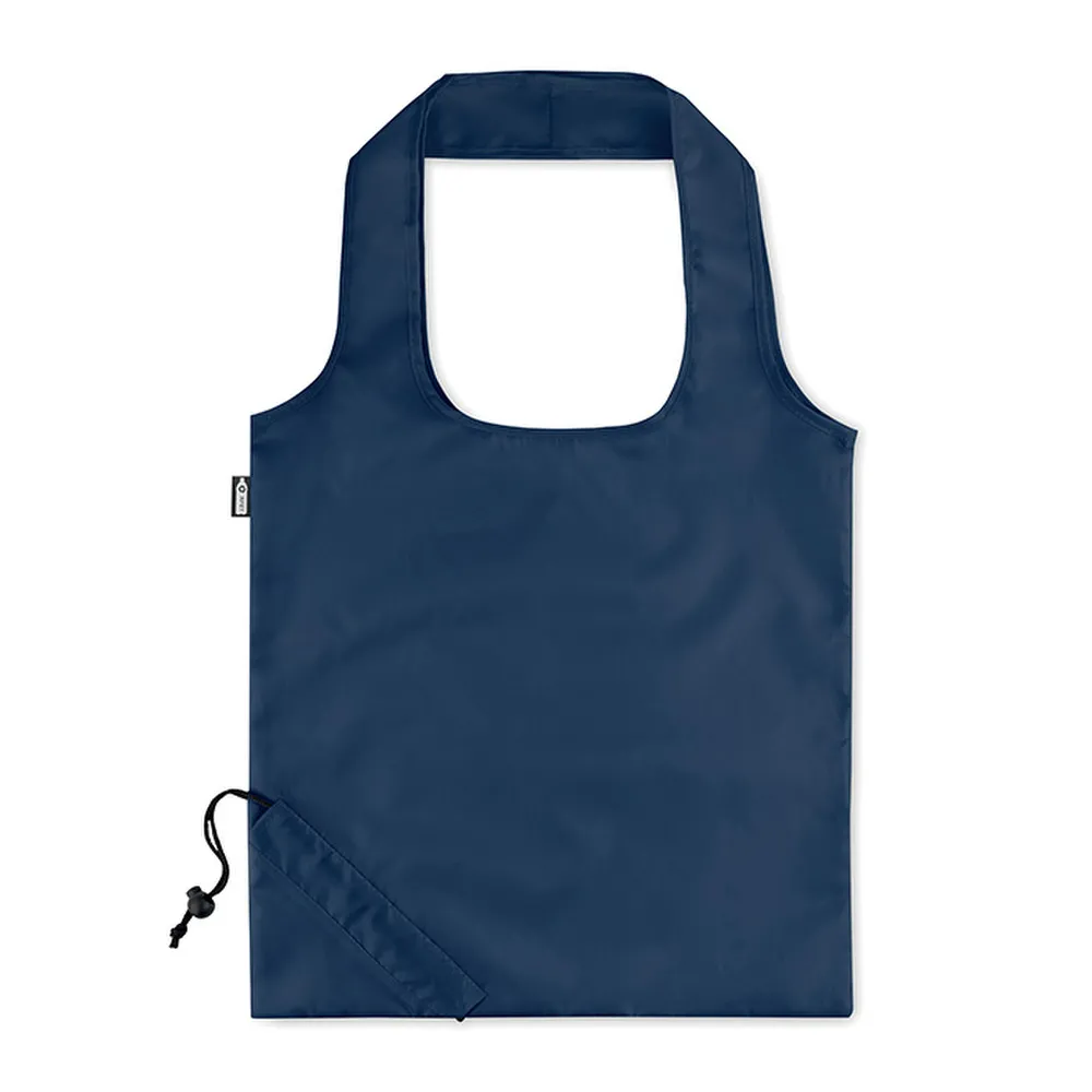 Foldpet · Opvouwbare RPET tas – Marineblauw