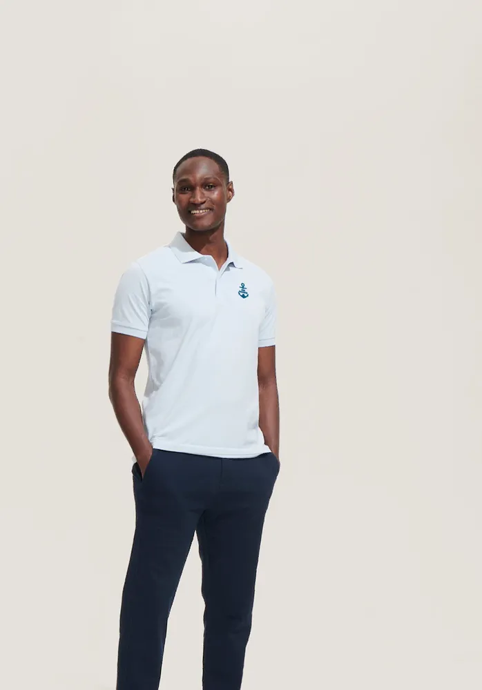 Perfect Men · Perfect Heren Polo 180g – Zuiver grijs
