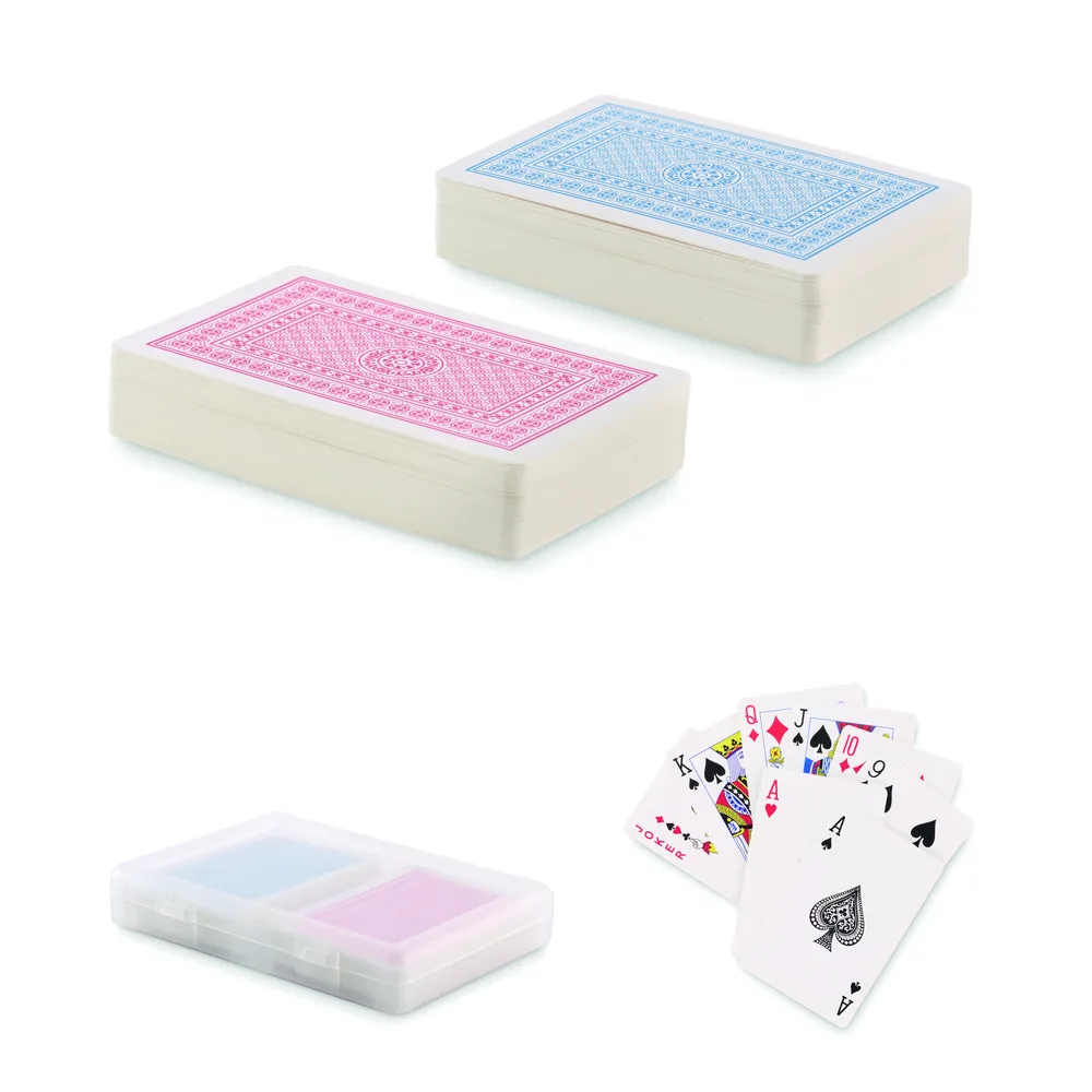 Playcard · Set klassieke speelkaarten – Transparant